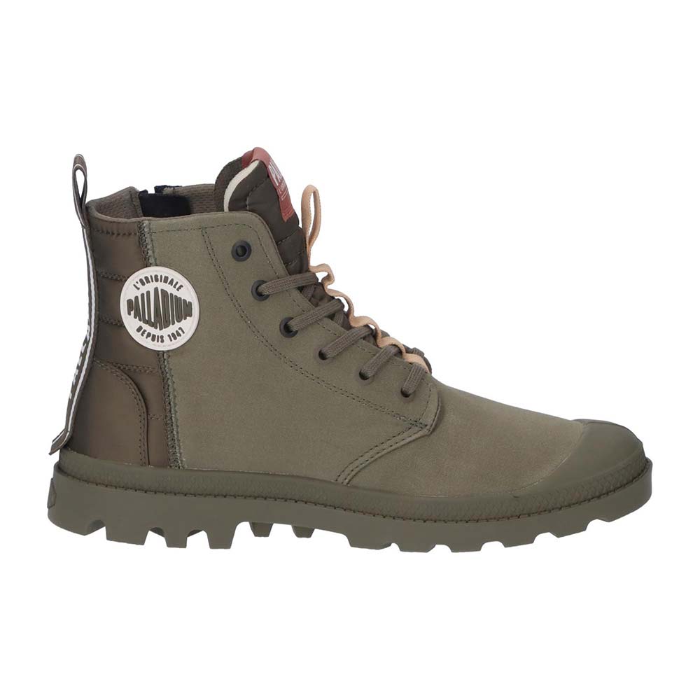 パラディウム PALLADIUM PAMPA HI OVERLAB 2 OLIVE NIGHT メンズ レディース スニーカー 74509-309