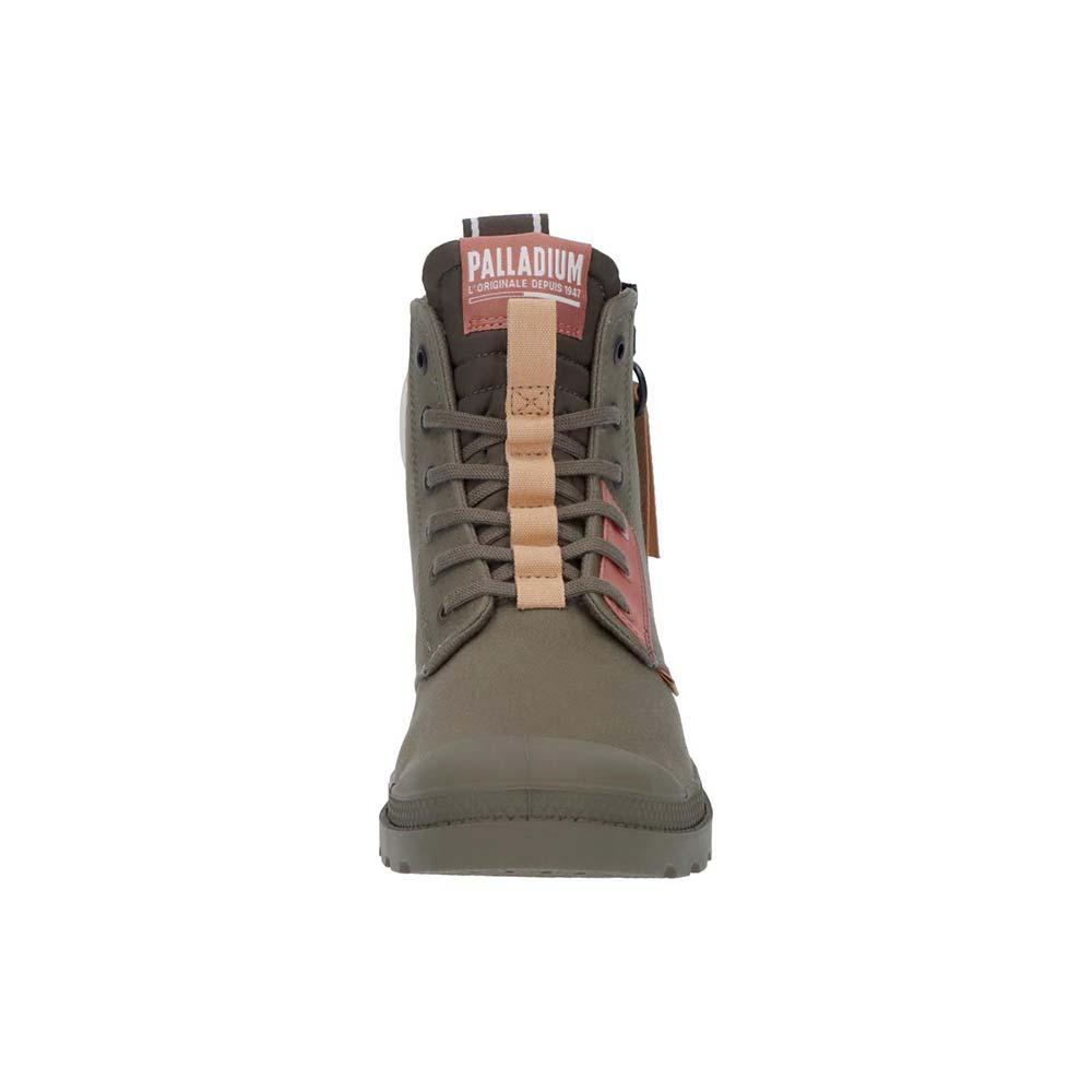 パラディウム PALLADIUM PAMPA HI OVERLAB 2 OLIVE NIGHT メンズ レディース スニーカー 74509-309