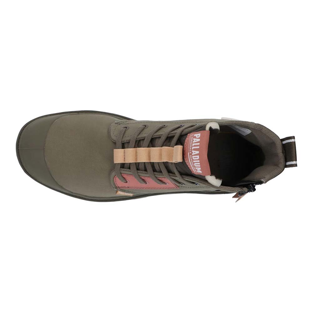 パラディウム PALLADIUM PAMPA HI OVERLAB 2 OLIVE NIGHT メンズ レディース スニーカー 74509-309