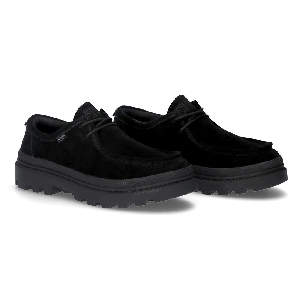 パラディウム パラトルーパー ローファー スエード ウォータープルーフ+ PALLADIUM PALLATROOPER LOAFER SDE WP+ BLACK メンズ レディース シューズ 74591-008