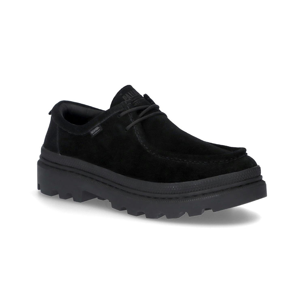 パラディウム パラトルーパー ローファー スエード ウォータープルーフ+ PALLADIUM PALLATROOPER LOAFER SDE WP+ BLACK メンズ レディース シューズ 74591-008