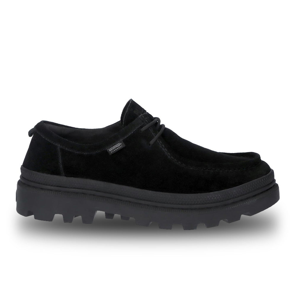 パラディウム パラトルーパー ローファー スエード ウォータープルーフ+ PALLADIUM PALLATROOPER LOAFER SDE WP+ BLACK メンズ レディース シューズ 74591-008