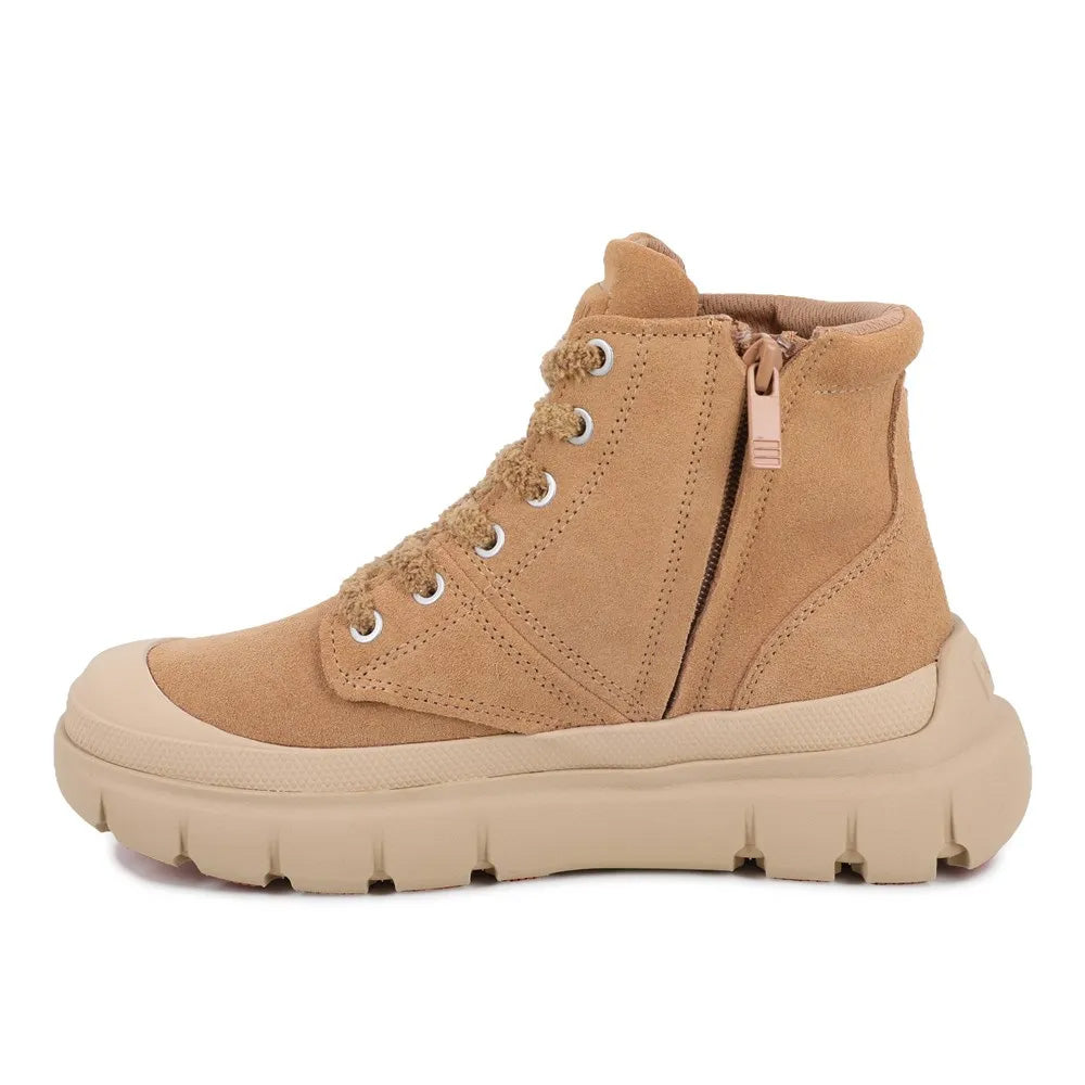 パラディウム パラポップ ハイ ジップ SDE PALLADIUM PALLAPOP HI ZIP SDE DEAR BROWN レディース スニーカー 99553-252