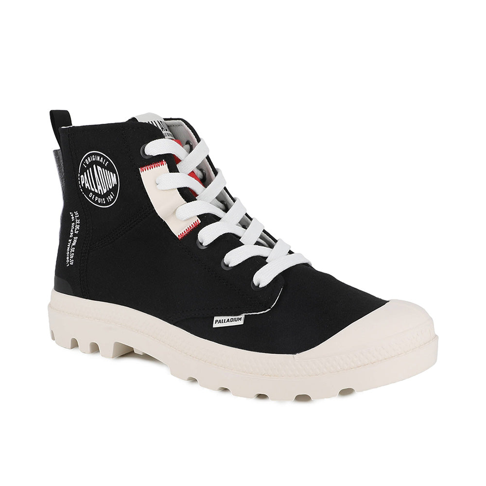 パラディウム パンパハイアーバン PALLADIUM PAMPA HI URBAN BLACK/BLACK メンズ スニーカー 04669-008