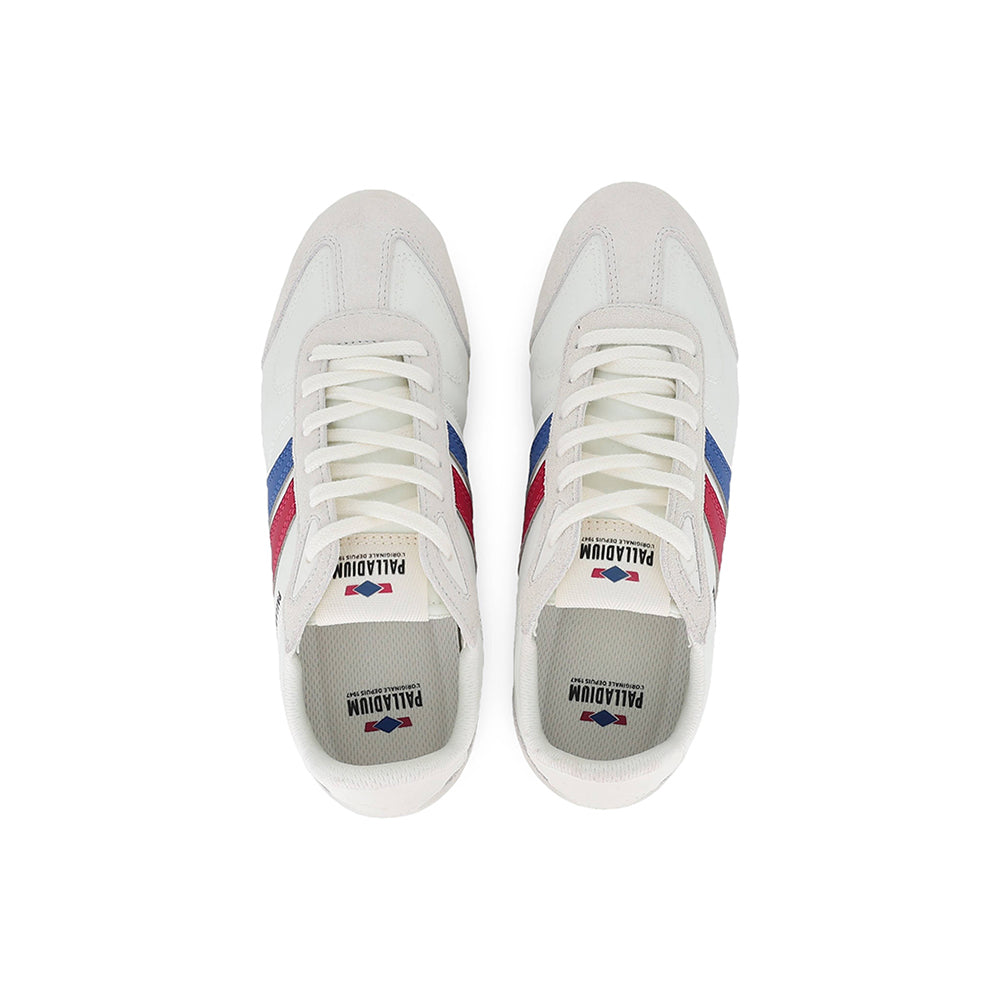 パラディウム パラレーサー フレーム PALLADIUM PALLARACER FLAME STAR WHITE/BLUE/RED レディース スニーカー 94644-139