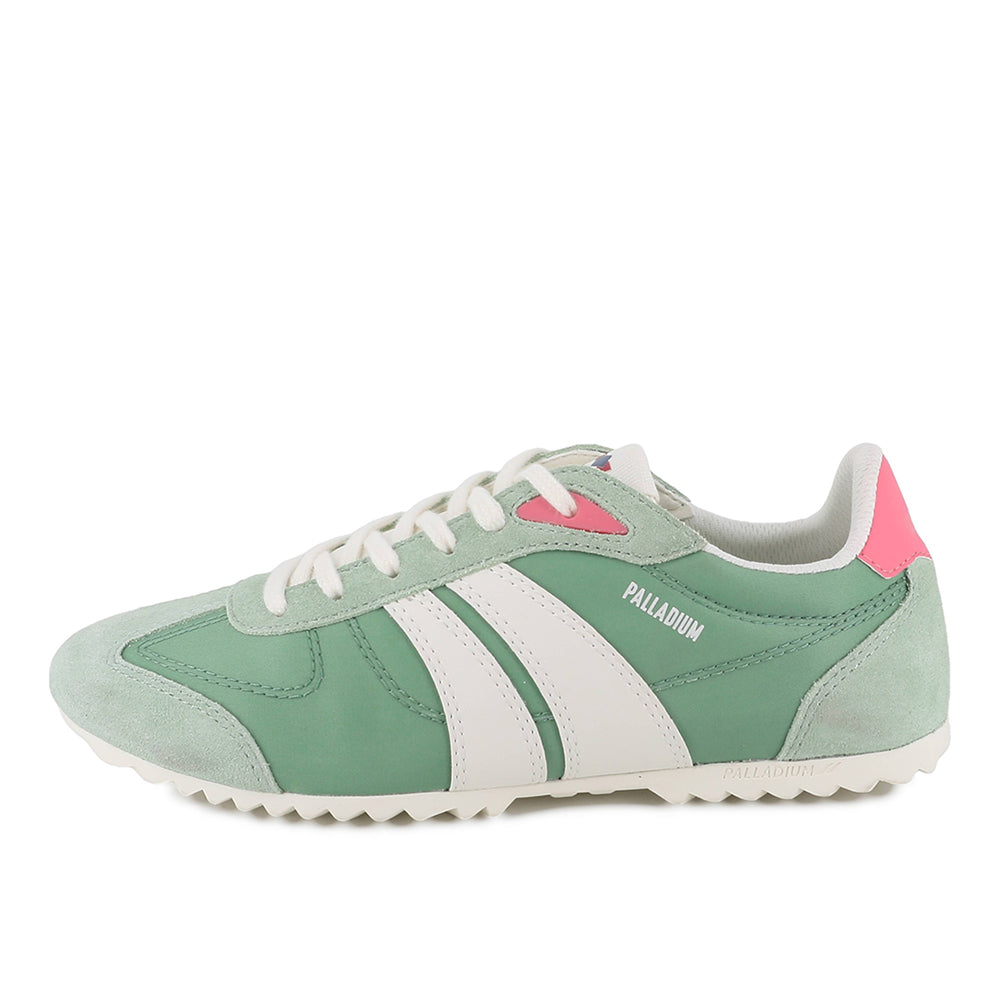 パラディウム パラレーサー フレーム PALLADIUM PALLARACER FLAME ROCK GREEN レディース スニーカー 94644-399
