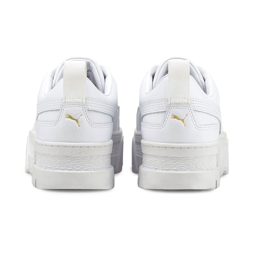プーマ メイズ クラシック ウィメンズ PUMA MAYZE CLASSIC WNS PUMA WHITE レディース スニーカー 厚底 プラットフォーム 384209-01