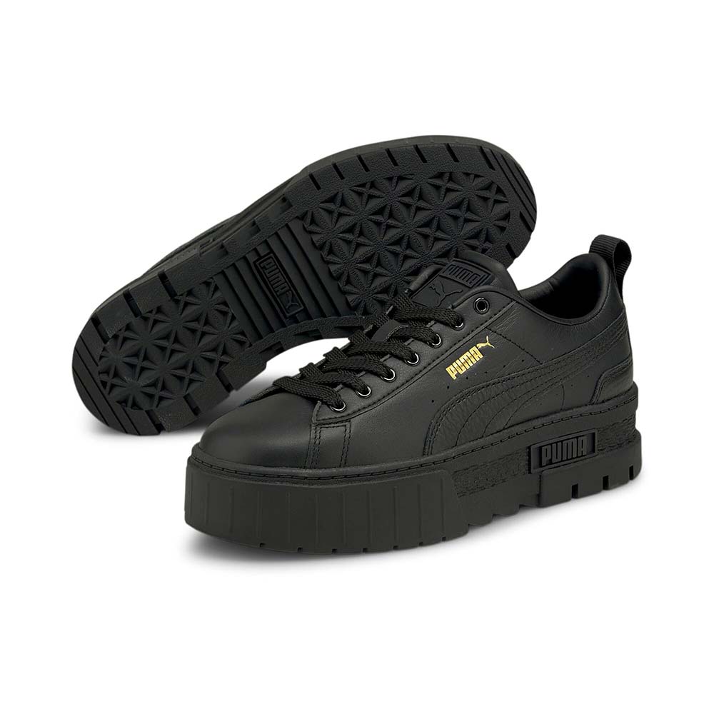 プーマ メイズ クラシック ウィメンズ PUMA MAYZE CLASSIC WNS PUMA BLACK レディース スニーカー 厚底 384209-02