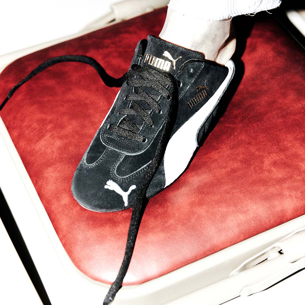 プーマ スピード キャット オージー PUMA SPEEDCAT OG PUMA BLACK-PUMA WHITE メンズ レディース スニーカー ドライビングシューズ 398846-01