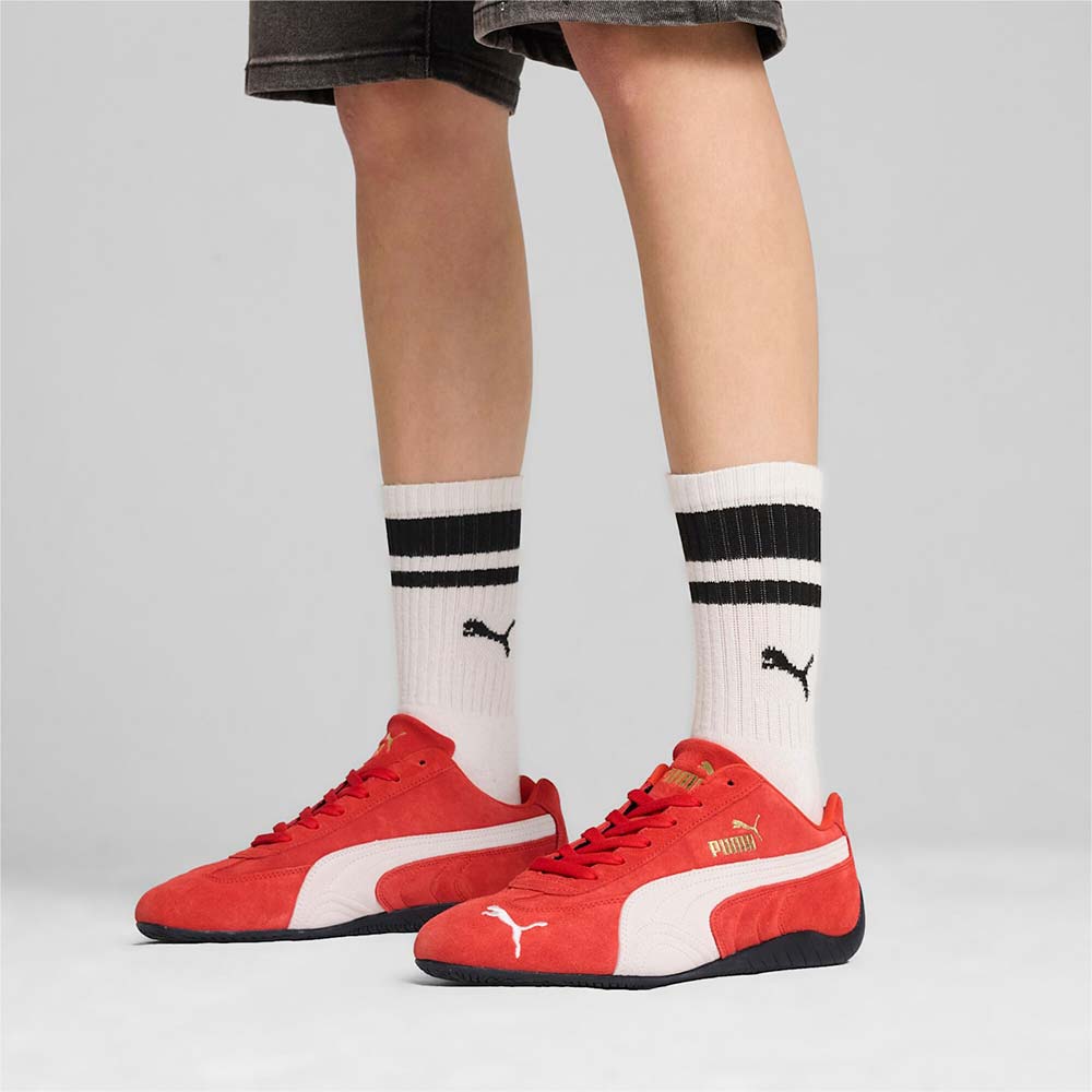 プーマ スピード キャット オージー PUMA SPEEDCAT OG PUMA RED-PUMA WHITE メンズ レディース スニーカー ドライビングシューズ 398846-02