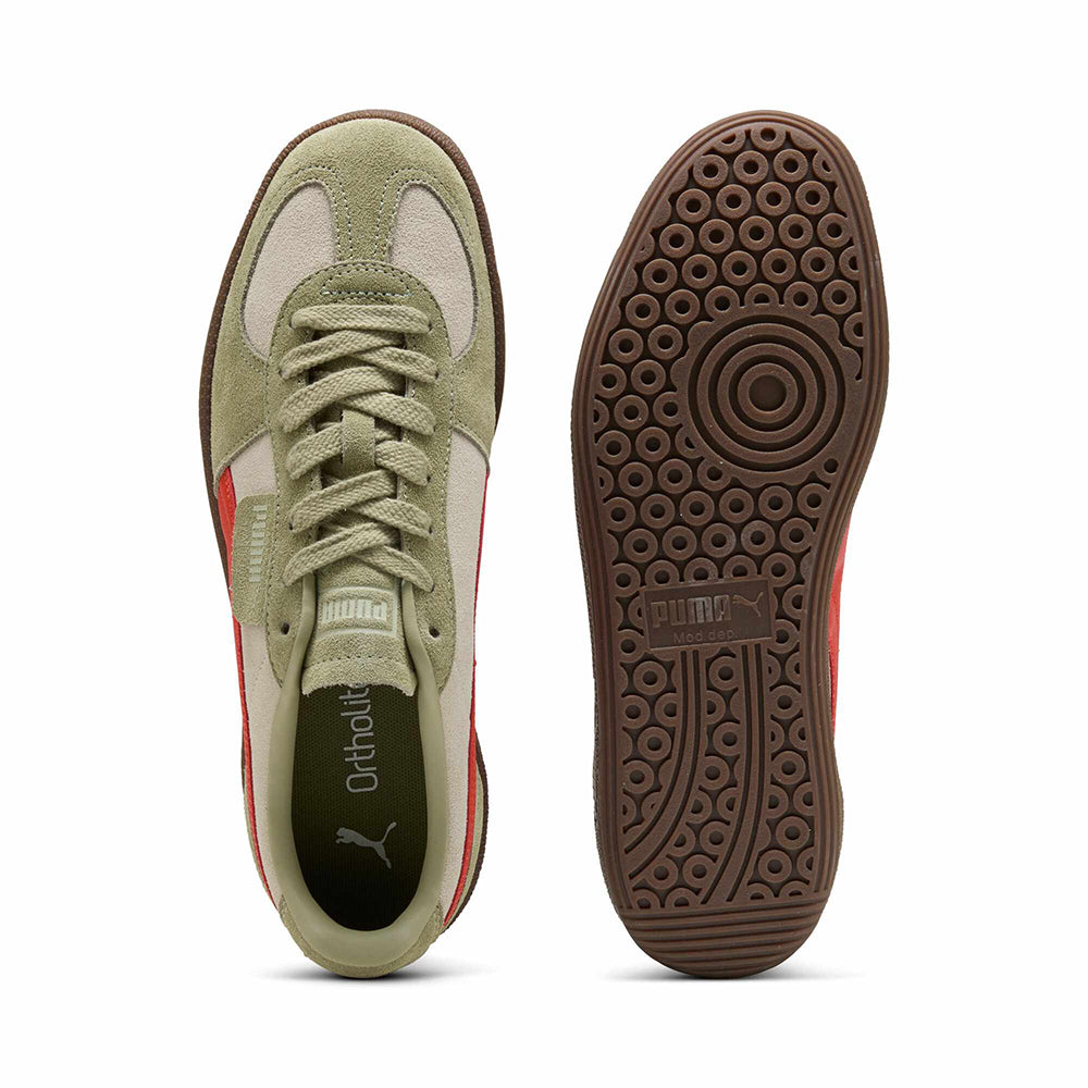 プーマ パレルモ PUMA PALERMO DESERT DUST-FIERCE RED メンズ レディース スニーカー 396463-66