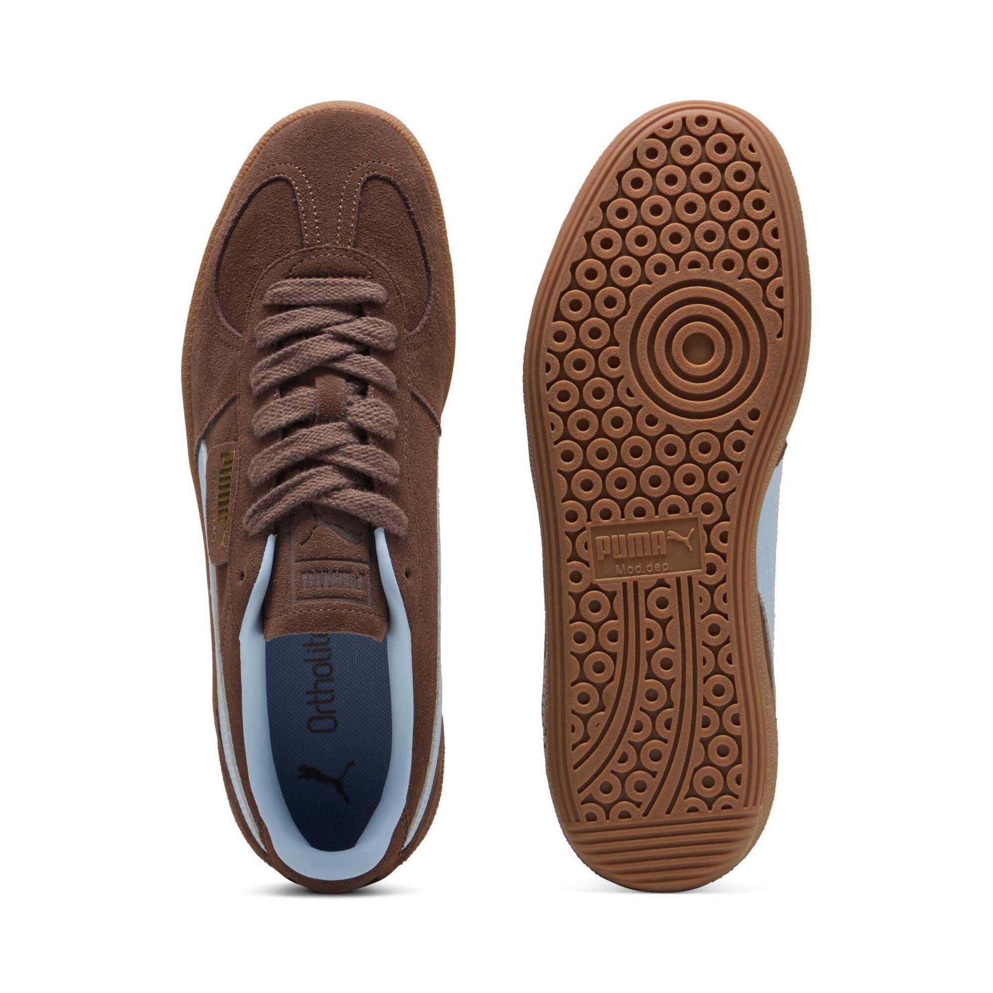 プーマ パレルモ PUMA PALERMO FLAT BRONZE-HAUTE TROPIC メンズ レディース スニーカー 396463-79