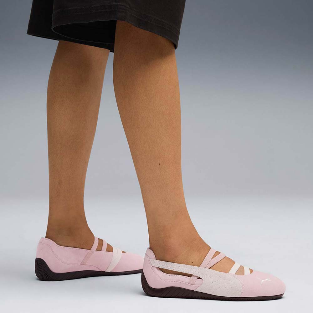プーマ スピードキャット バレエ SD ウィメンズ PUMA SPEEDCAT BALLET SD WNS WHISP OF PINK-PUMA WHITE-WAR レディース スニーカー 401287-01