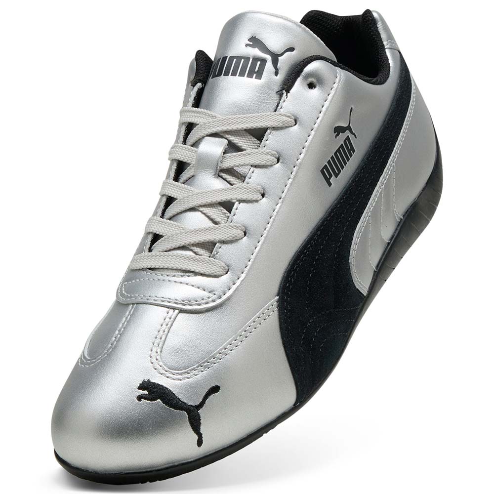 プーマ スピードキャット メタリック PUMA SPEEDCAT METALLIC PUMA Silver-PUMA Black メンズ レディース スニーカー 403689-01