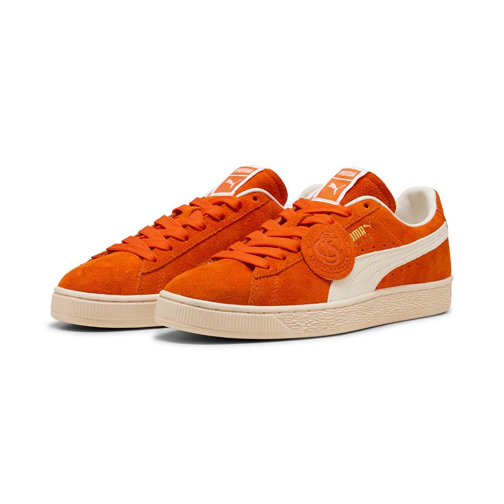 プーマ スウェード チャールズ Ｆ ステッド IV PUMA SUEDE CHARLES F. STEAD IV Orange Glo-PUMA White メンズ スニーカー 403766-02