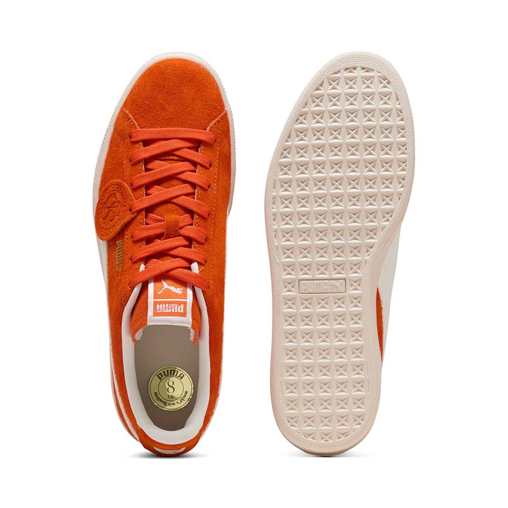 プーマ スウェード チャールズ Ｆ ステッド IV PUMA SUEDE CHARLES F. STEAD IV Orange Glo-PUMA White メンズ スニーカー 403766-02