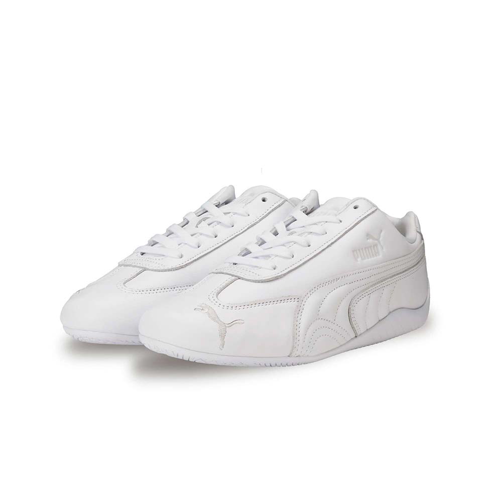 プーマ スピード キャット フル レザー PUMA SPEEDCAT FULL LTHR PUMA WHITE-FEATHER GRAY メンズ レディース スニーカー 405449-02