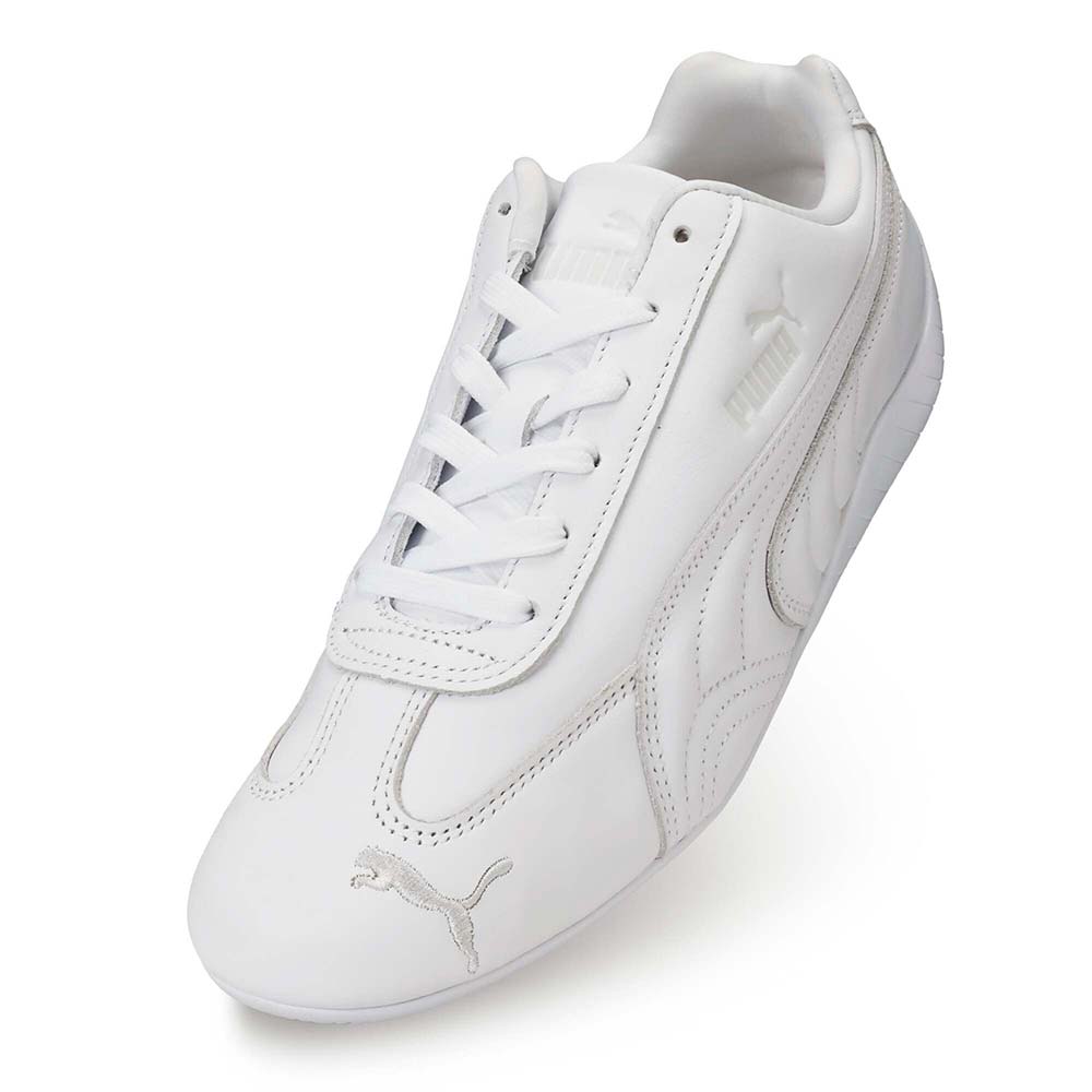 プーマ スピード キャット フル レザー PUMA SPEEDCAT FULL LTHR PUMA WHITE-FEATHER GRAY メンズ レディース スニーカー 405449-02