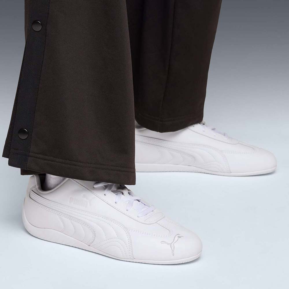 プーマ スピード キャット フル レザー PUMA SPEEDCAT FULL LTHR PUMA WHITE-FEATHER GRAY メンズ レディース スニーカー 405449-02