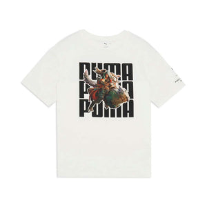 PUMA MONSTER HUNTER SS TEE PUMA WHITE 636486-02