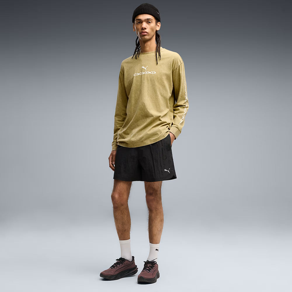 プーマ ディヴィエイト ピュア ニトロ PUMA DEVIATE PURE NITRO Rich Cocoa-PUMA Black メンズ スニーカー 313904-18