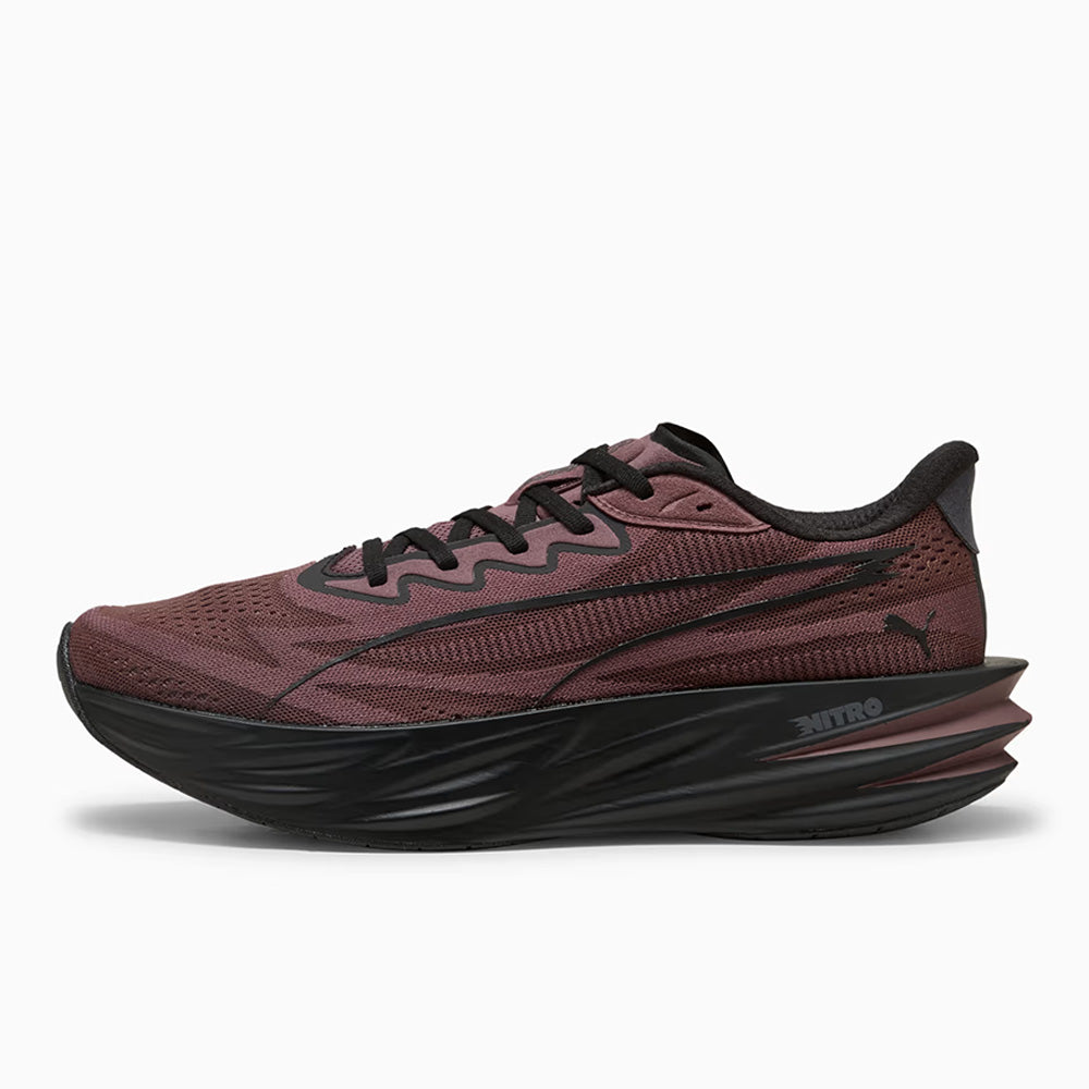 プーマ ディヴィエイト ピュア ニトロ PUMA DEVIATE PURE NITRO Rich Cocoa-PUMA Black メンズ スニーカー 313904-18