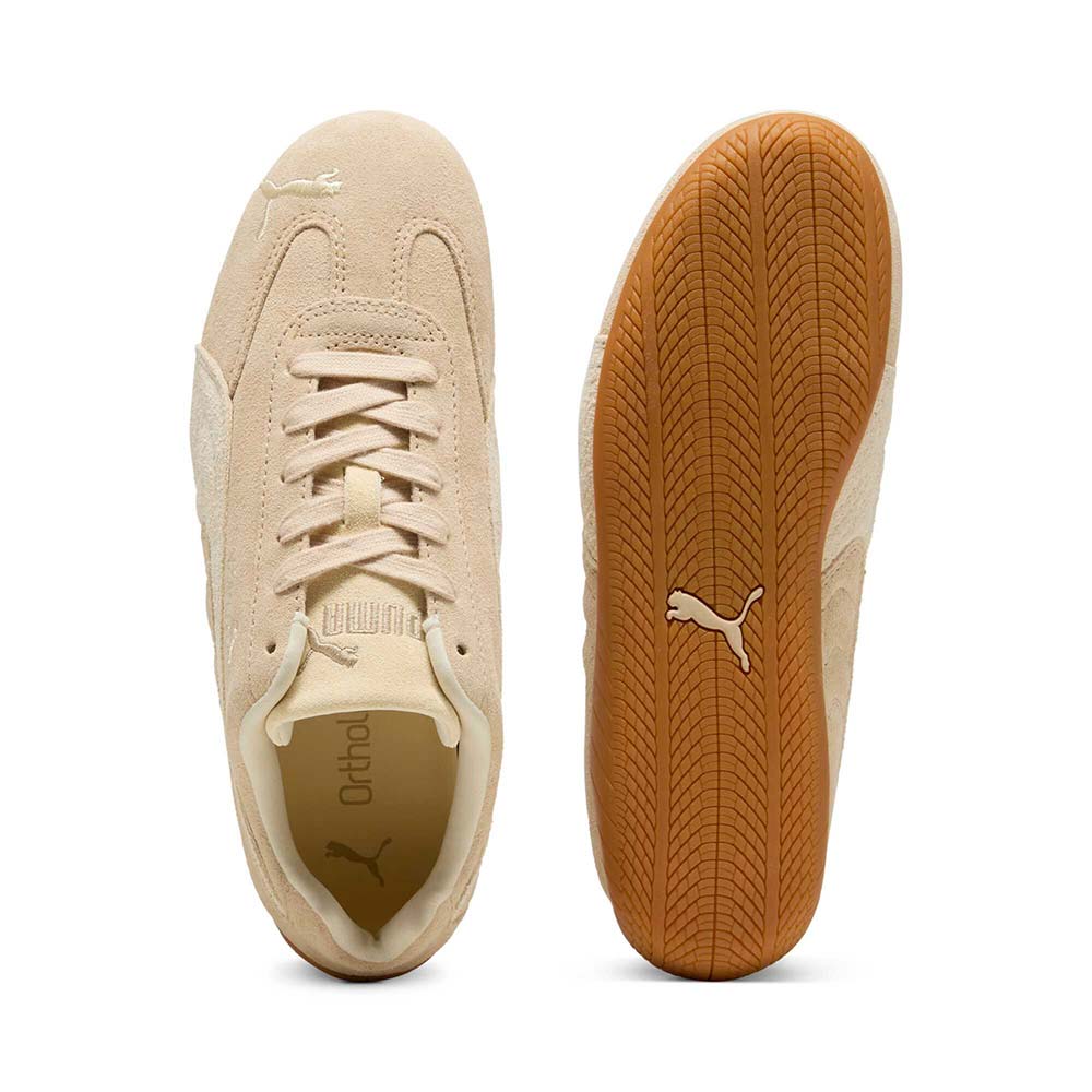 プーマ ウィメンズ スピードキャット エレベーテッド PUMA SPEEDCAT ELEVATED W Cashew Brown-Gum レディース スニーカー 403619-03