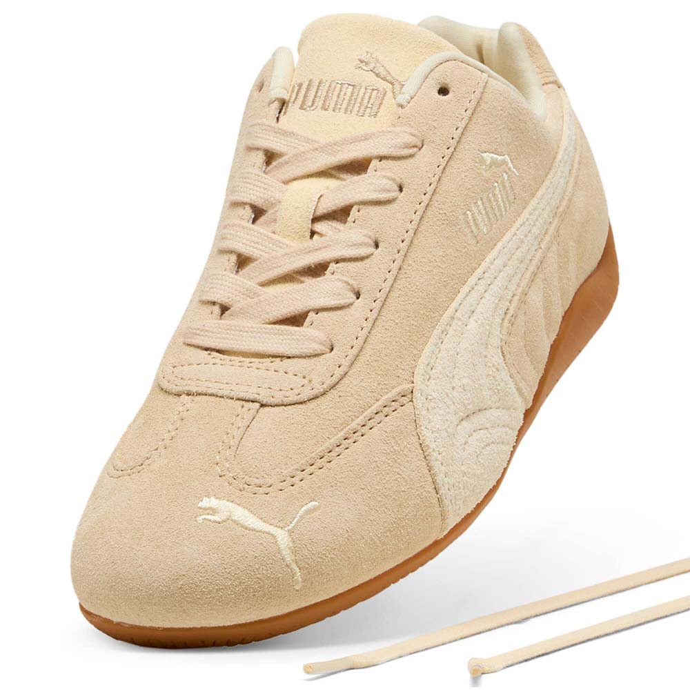プーマ ウィメンズ スピードキャット エレベーテッド PUMA SPEEDCAT ELEVATED W Cashew Brown-Gum レディース スニーカー 403619-03