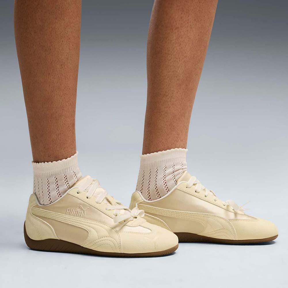 プーマ ウィメンズ スピードキャット エトワール PUMA SPEEDCAT ETOILE WNS Buttercream-Gum レディース スニーカー 407673-01