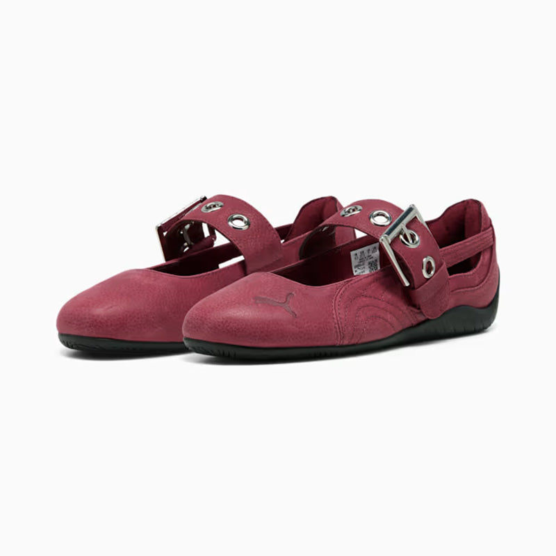 プーマ スピードキャット バレエ エトワール ドレスアップ PUMA SPEEDCAT BALLET DRESS-UP Garnet Glow-PUMA Black レディース スニーカー 408054-02