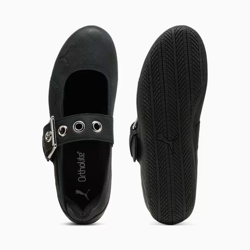プーマ スピードキャット バレエ エトワール ドレスアップ PUMA SPEEDCAT BALLET DRESS-UP PUMA Black レディース スニーカー 408054-03