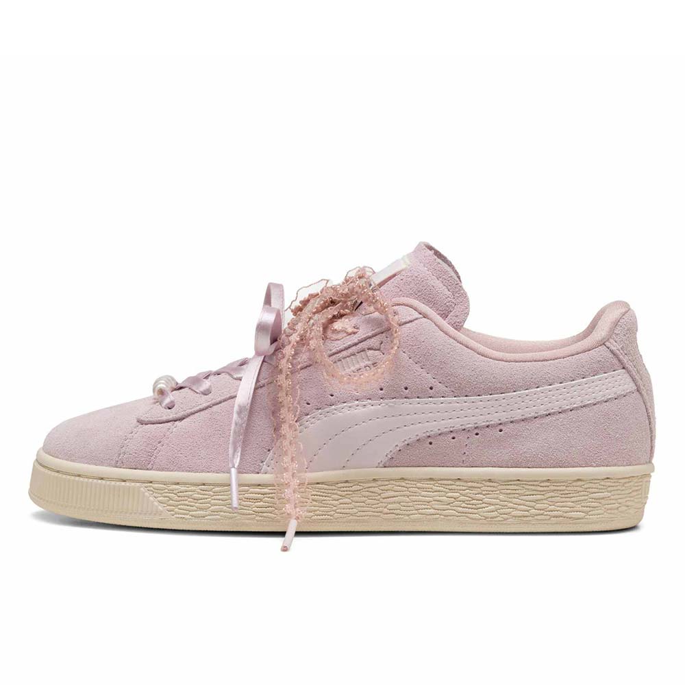 プーマ ウィメンズ スウェード ブルーム PUMA SUEDE BLOOM WNS Misty Pink-Powder Pink レディース スニーカー 408330-05