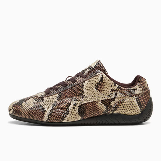 プーマ スピードキャット スネーク PUMA SPEEDCAT SNAKE Bitter Chocolate-Toasted Almond レディース スニーカー 408409-02