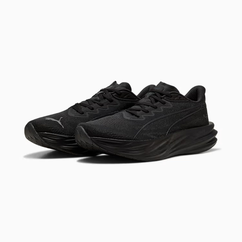プーマ ディヴィエイト ピュア ニトロ PUMA DEVIATE PURE NITRO PUMA Black-Flat Dark Gray メンズ スニーカー 313904-02