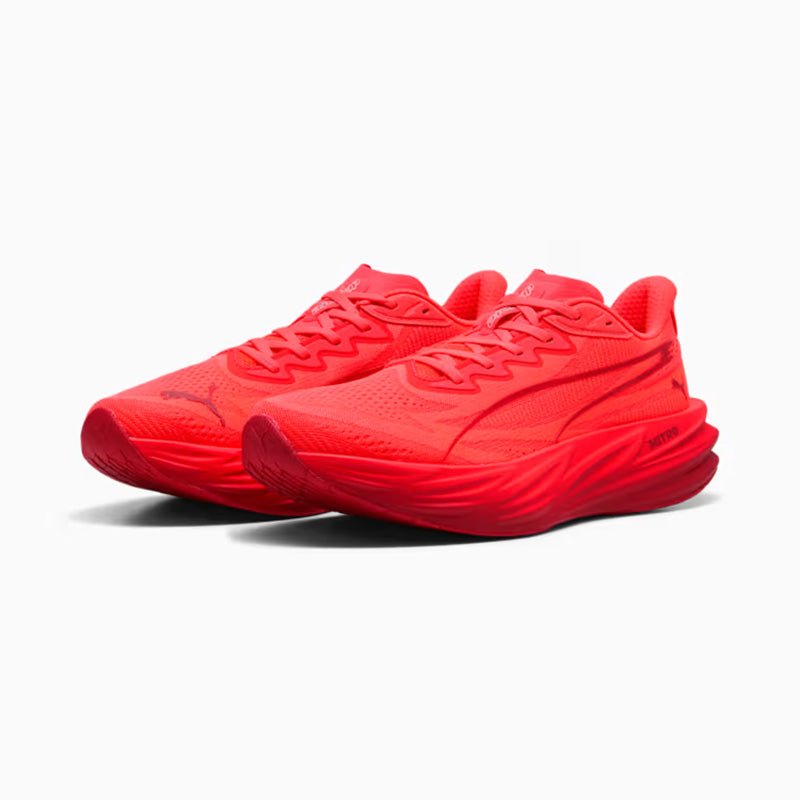 プーマ ディヴィエイト ピュア ニトロ PUMA DEVIATE PURE NITRO Ultra Red-Red Rhythm メンズ スニーカー 313904-10