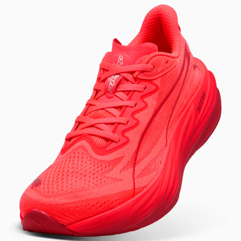 プーマ ディヴィエイト ピュア ニトロ PUMA DEVIATE PURE NITRO Ultra Red-Red Rhythm メンズ スニーカー 313904-10