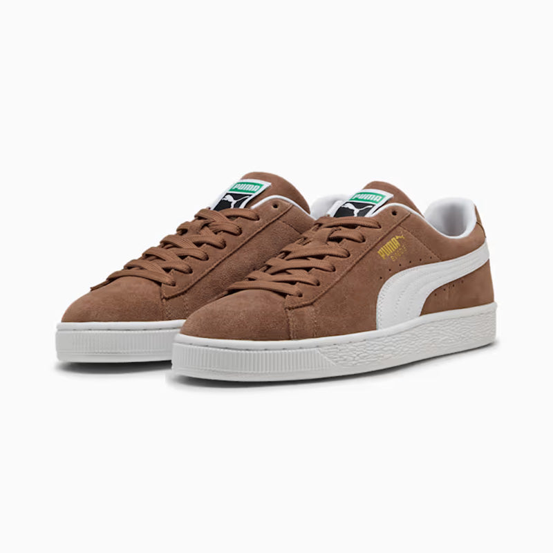 プーマ スウェード クラシック XXI PUMA SUEDE CLASSIC XXI Haute Coffee-PUMA White メンズ レディース スニーカー 399781-41
