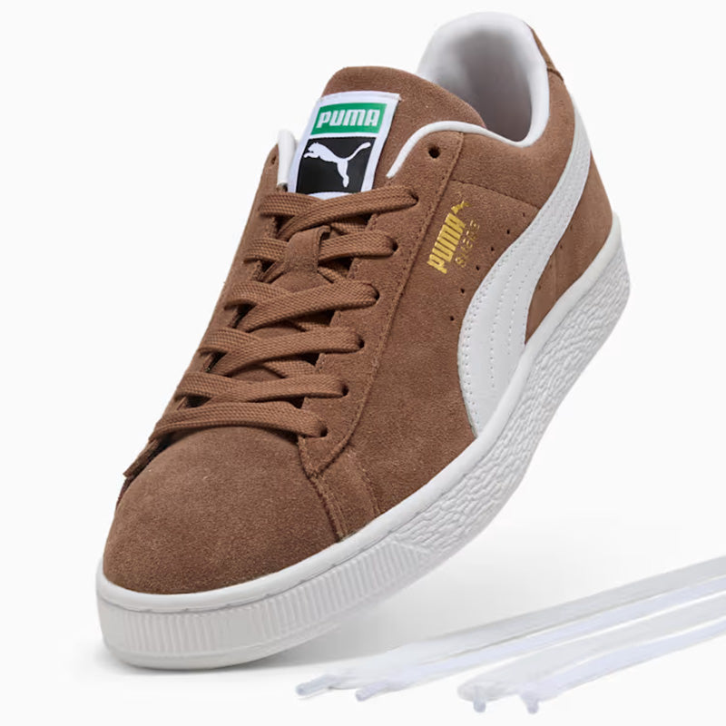 プーマ スウェード クラシック XXI PUMA SUEDE CLASSIC XXI Haute Coffee-PUMA White メンズ レディース スニーカー 399781-41