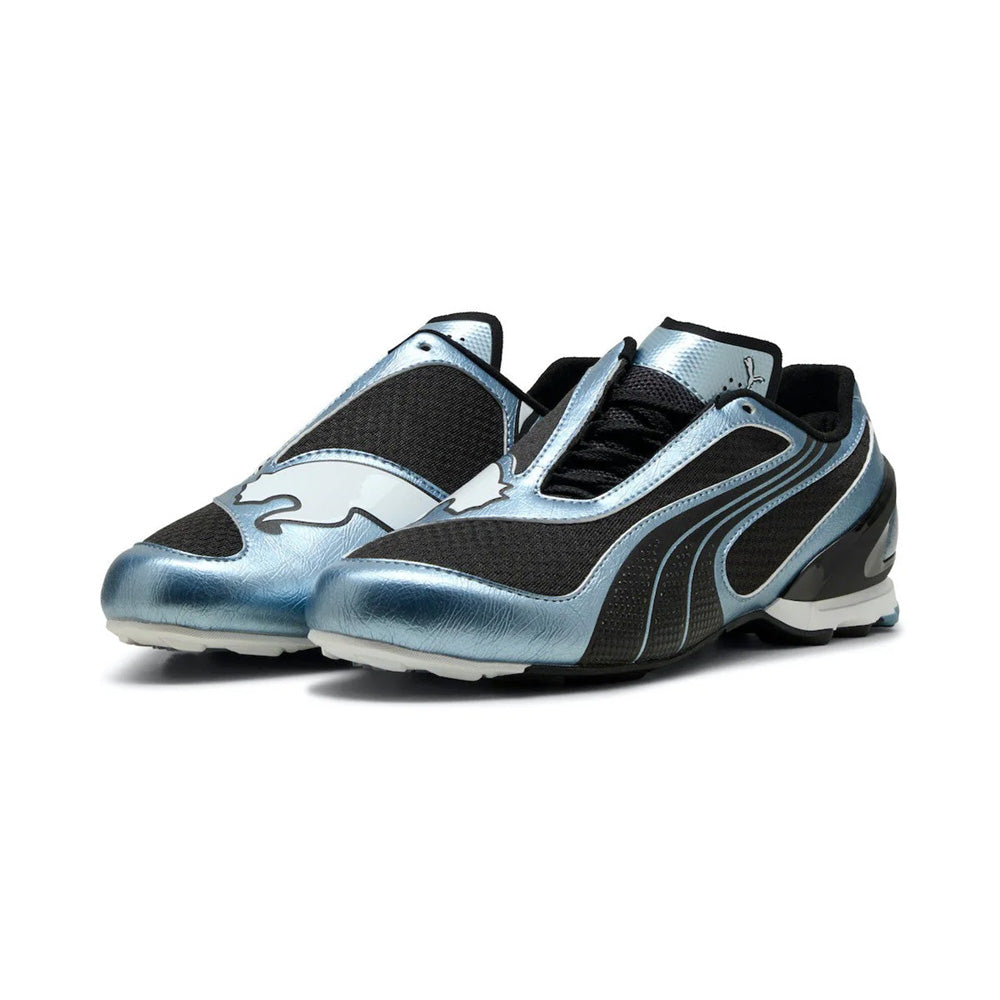 プーマ ブイエスワン メタリック PUMA V-S1 METALLIC Cool Blue-PUMA Black メンズ レディース スニーカー 402953-07
