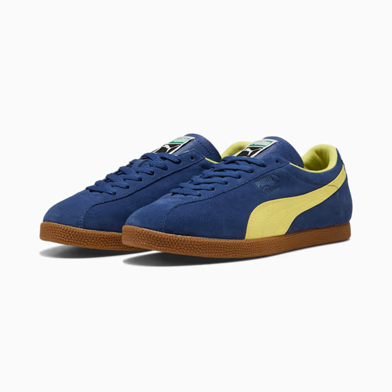 プーマ ブラジル レザー PUMA BRASIL LEATHER Blue Jewel-Lemon Meringue メンズ スニーカー 403246-09