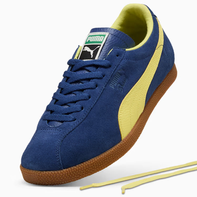 プーマ ブラジル レザー PUMA BRASIL LEATHER Blue Jewel-Lemon Meringue メンズ スニーカー 403246-09