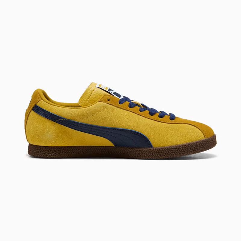 プーマ ブラジル レザー PUMA BRASIL LEATHER Lemon Meringue-Dazzling Yellow-PUMA Navy メンズ スニーカー 403246-11