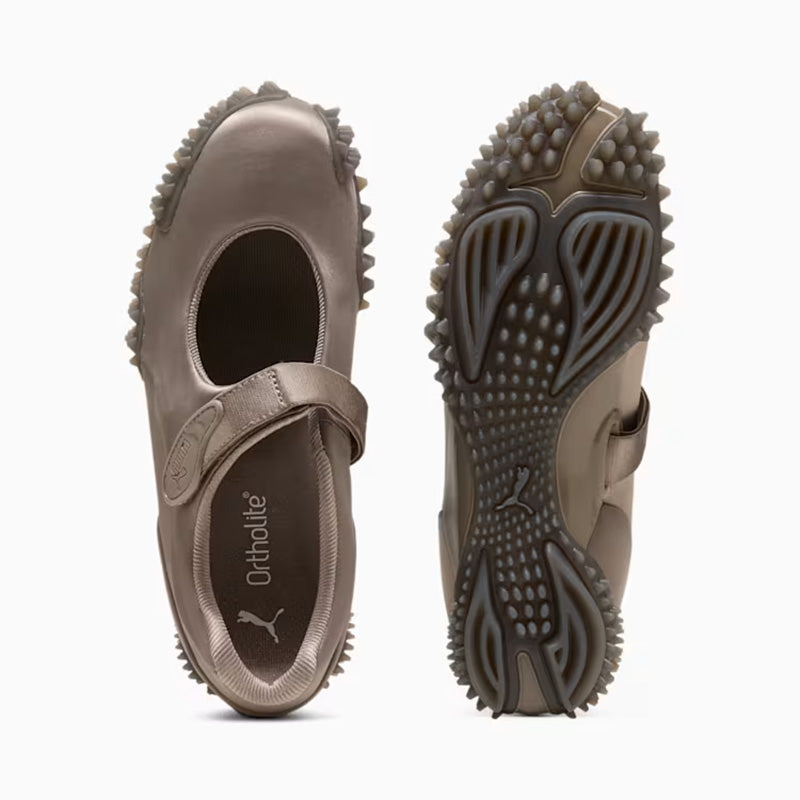 プーマ モストロ フェイ サテン PUMA MOSTRO FEY SATIN Mouse Gray レディース スニーカー 403368-06