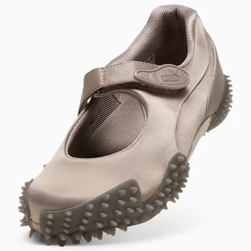 プーマ モストロ フェイ サテン PUMA MOSTRO FEY SATIN Mouse Gray レディース スニーカー 403368-06