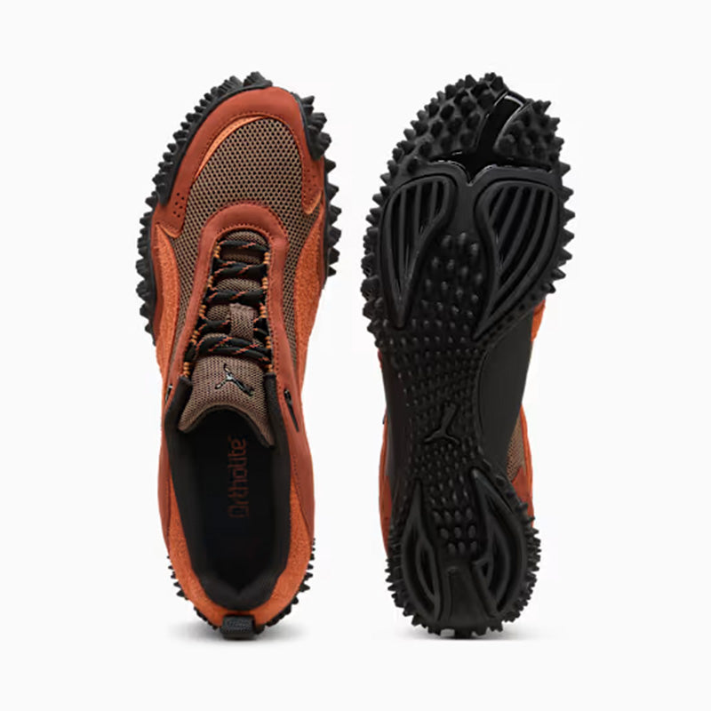 プーマ モストロ XC メッシュ PUMA MOSTRO XC MESH Totally Taupe-Apple Cider メンズ レディース スニーカー 405315-01