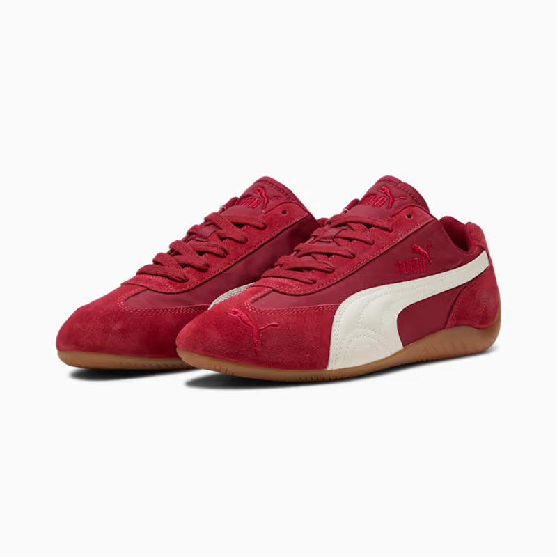 プーマ スピードキャット ナイロン PUMA SPEEDCAT NYLON Dark Crimson-PUMA White メンズ レディース スニーカー 405323-04