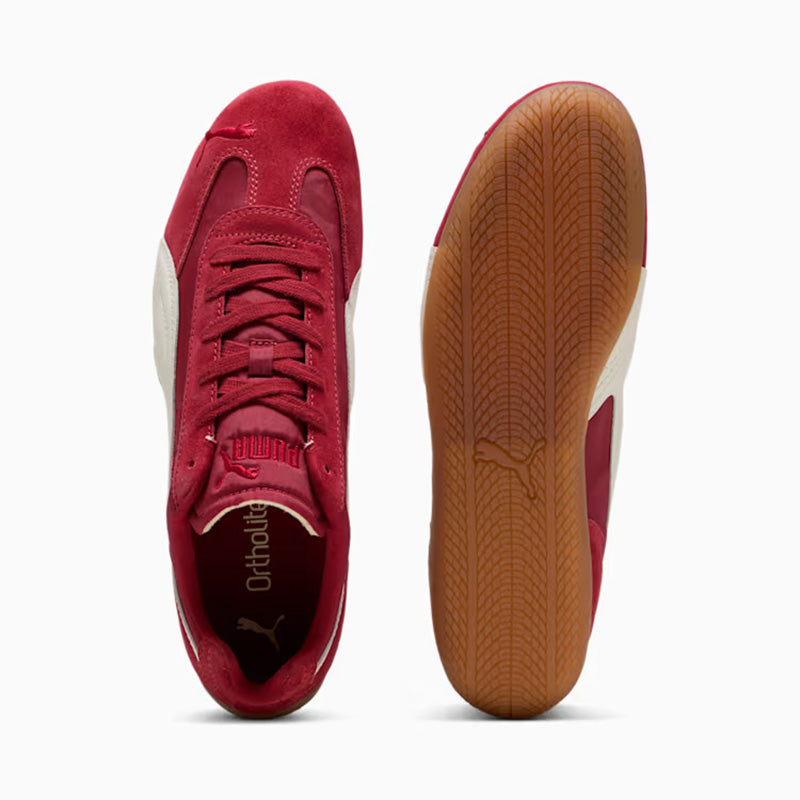プーマ スピードキャット ナイロン PUMA SPEEDCAT NYLON Dark Crimson-PUMA White メンズ レディース スニーカー 405323-04