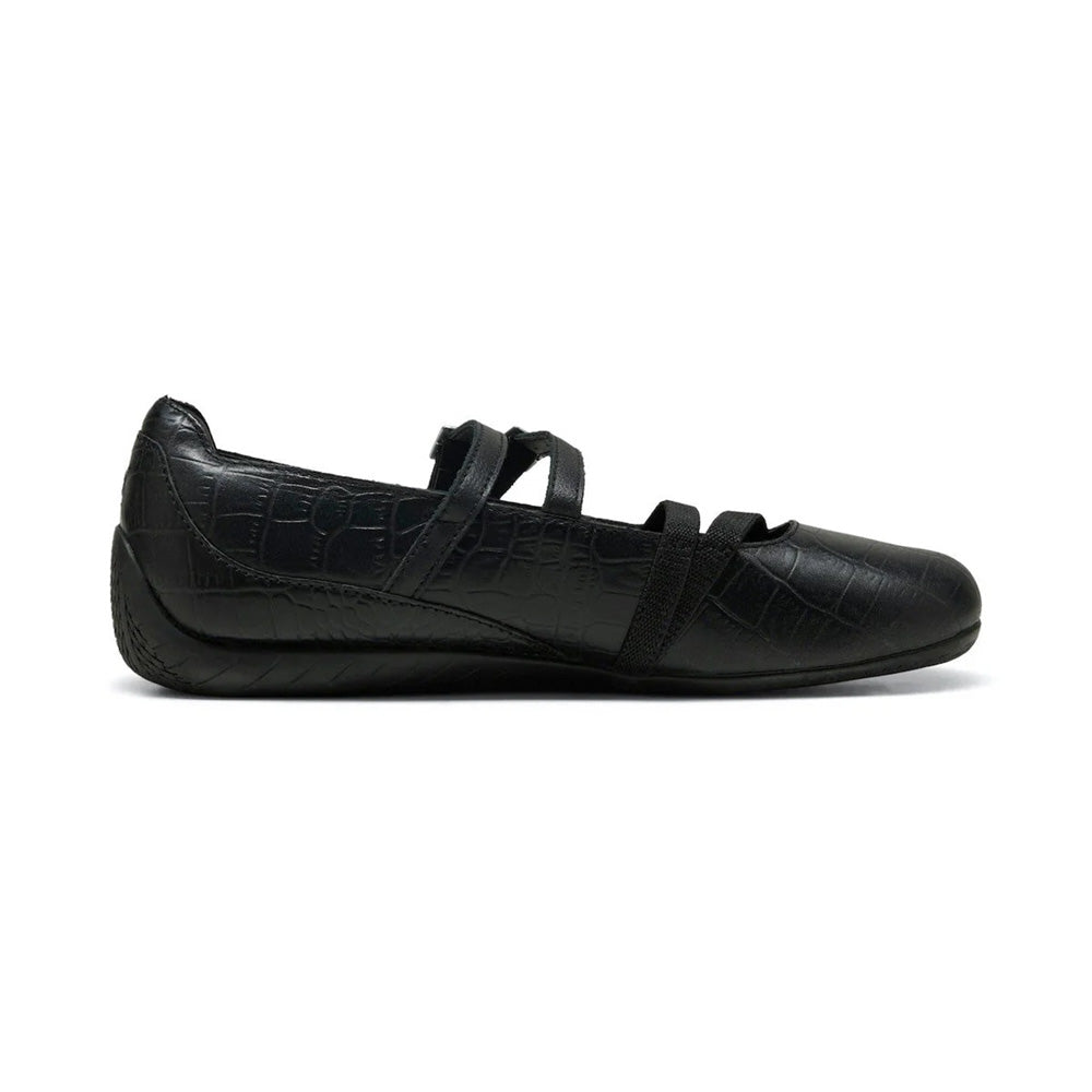プーマ スピードキャット バレエ クロック PUMA SPEEDCAT BALLET CROC PUMA Black-Cool Dark Gray レディース スニーカー 405327-01