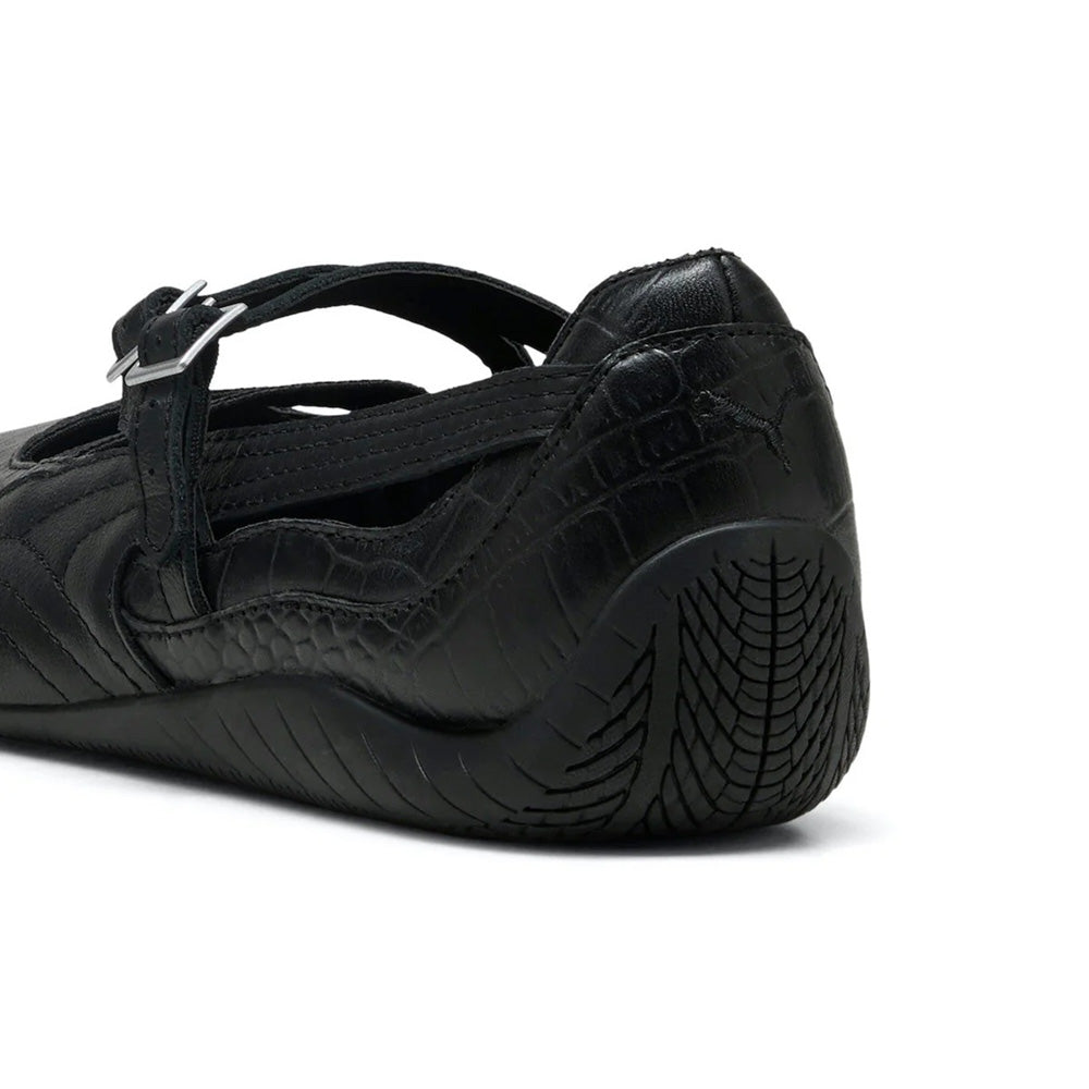 プーマ スピードキャット バレエ クロック PUMA SPEEDCAT BALLET CROC PUMA Black-Cool Dark Gray レディース スニーカー 405327-01