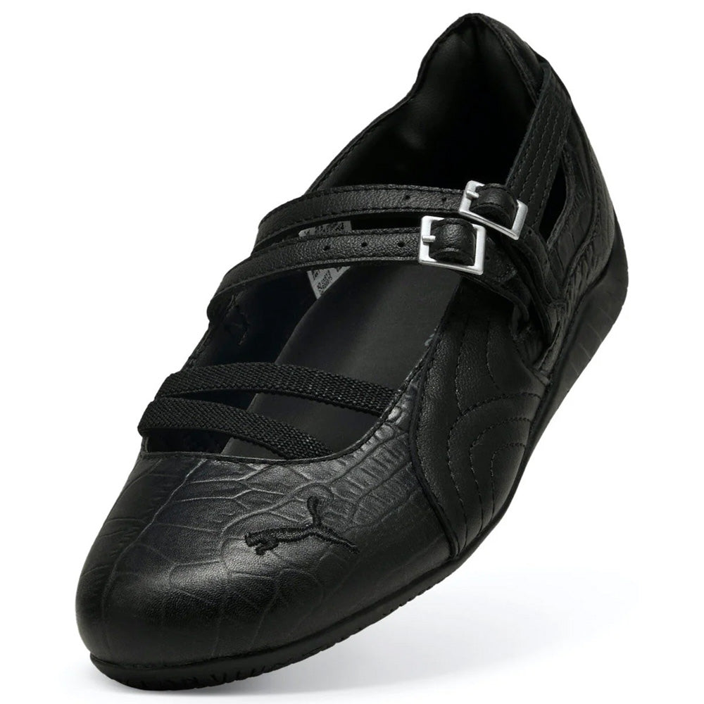 プーマ スピードキャット バレエ クロック PUMA SPEEDCAT BALLET CROC PUMA Black-Cool Dark Gray レディース スニーカー 405327-01